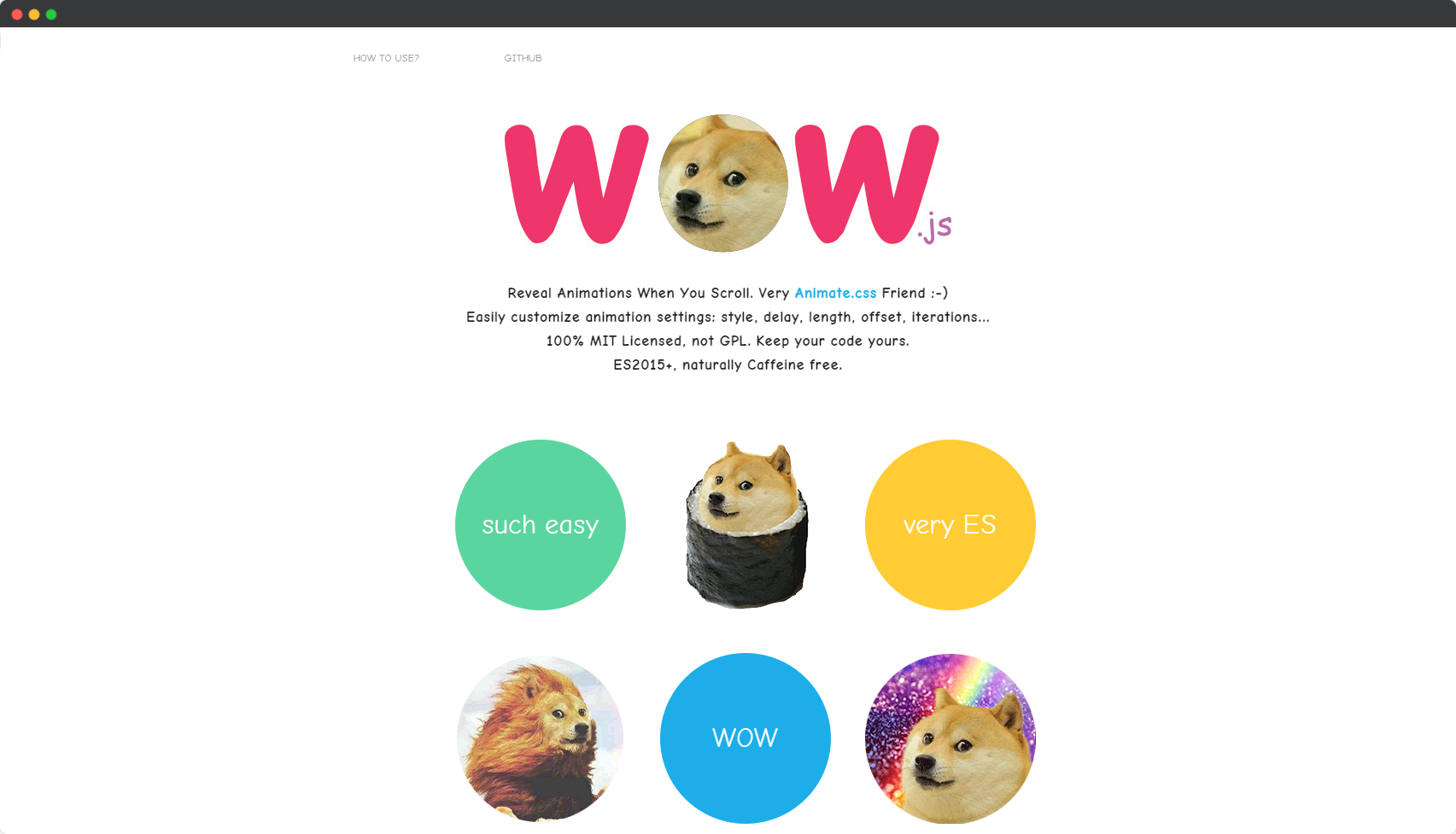 Blogduwebdesign librairies animations web css javascript wow js