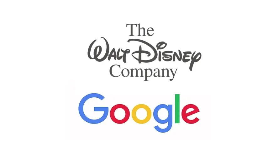 Logotype wordmark - disney google