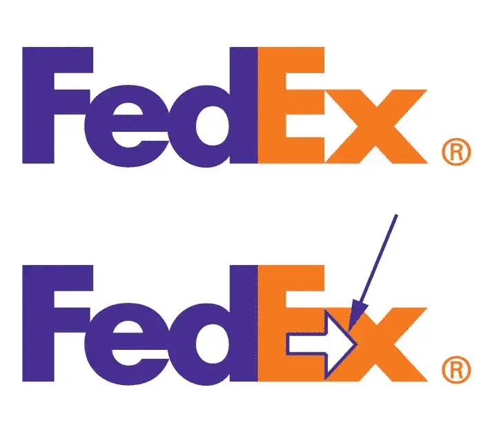 Logotype wordmark - logo example fedex