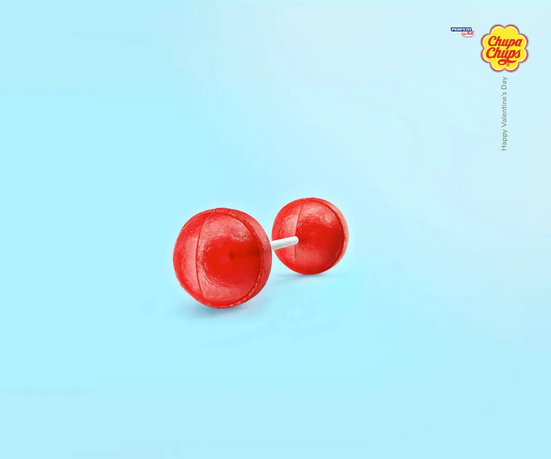 Campagne publicité Saint Valentin chupa chups