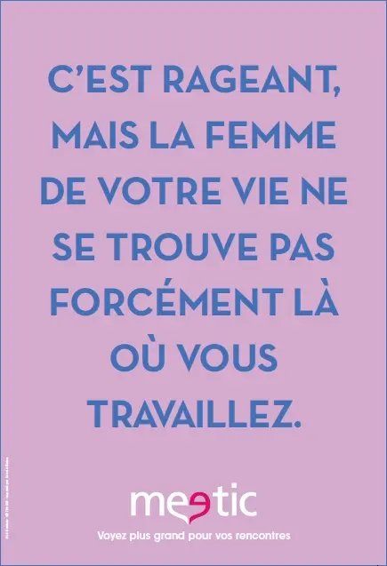 Campagne publicité Saint Valentin meetic