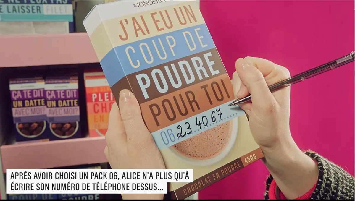 Campagne publicité Saint Valentin monoprix 2