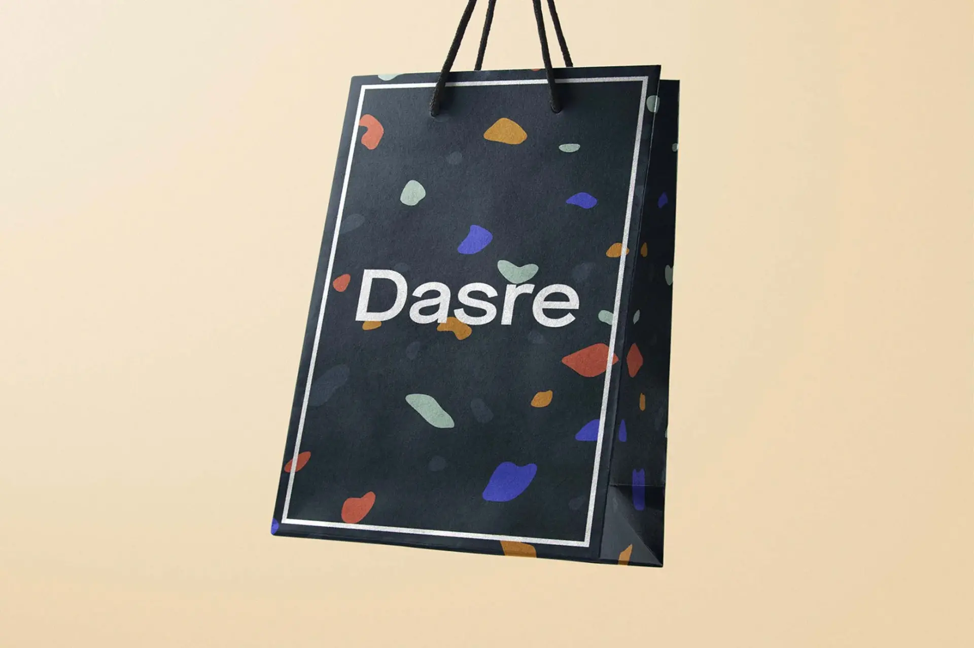 Mockup sac gratuit sac papier kraft cadeau