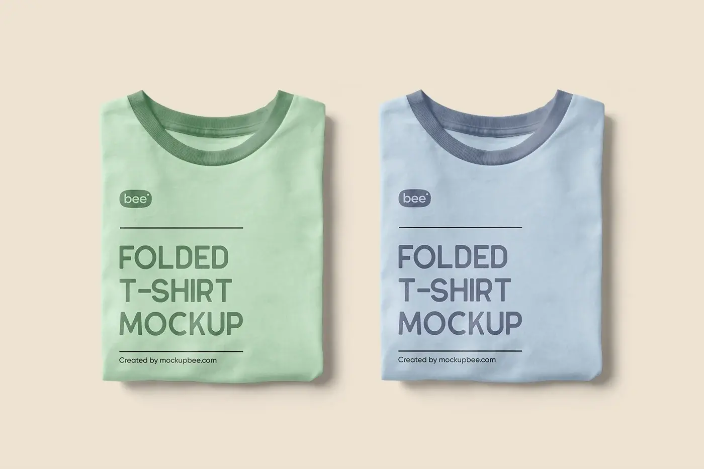 Blogduwebdesign mockup gratuit tshirt duo plie