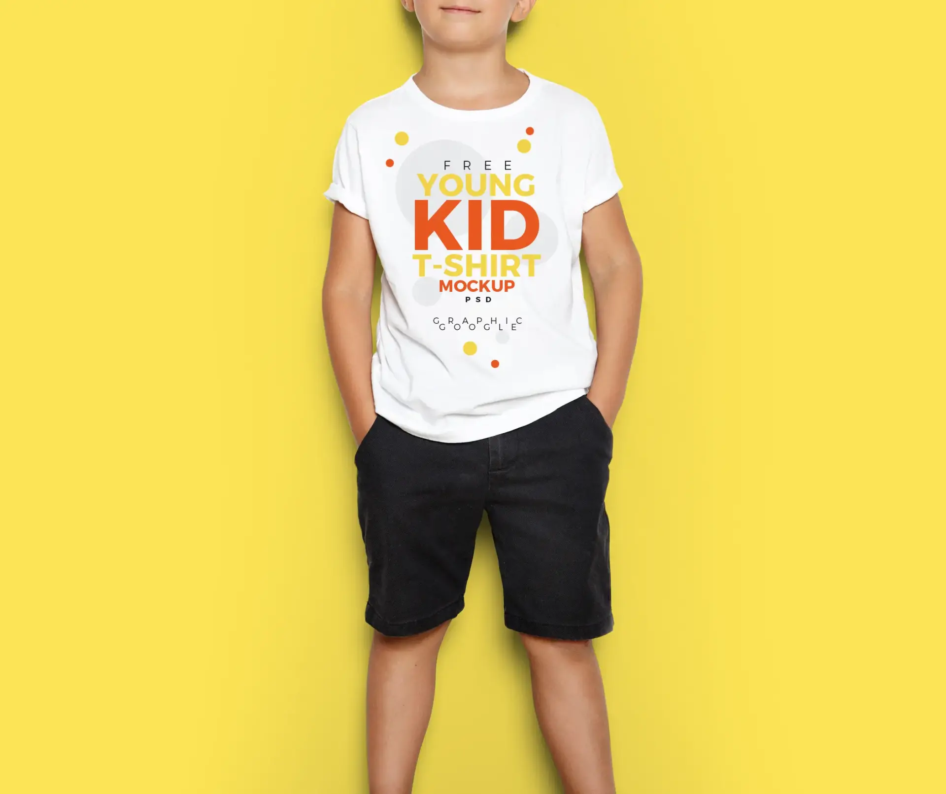Mockup t shirt gratuit tshirt enfant