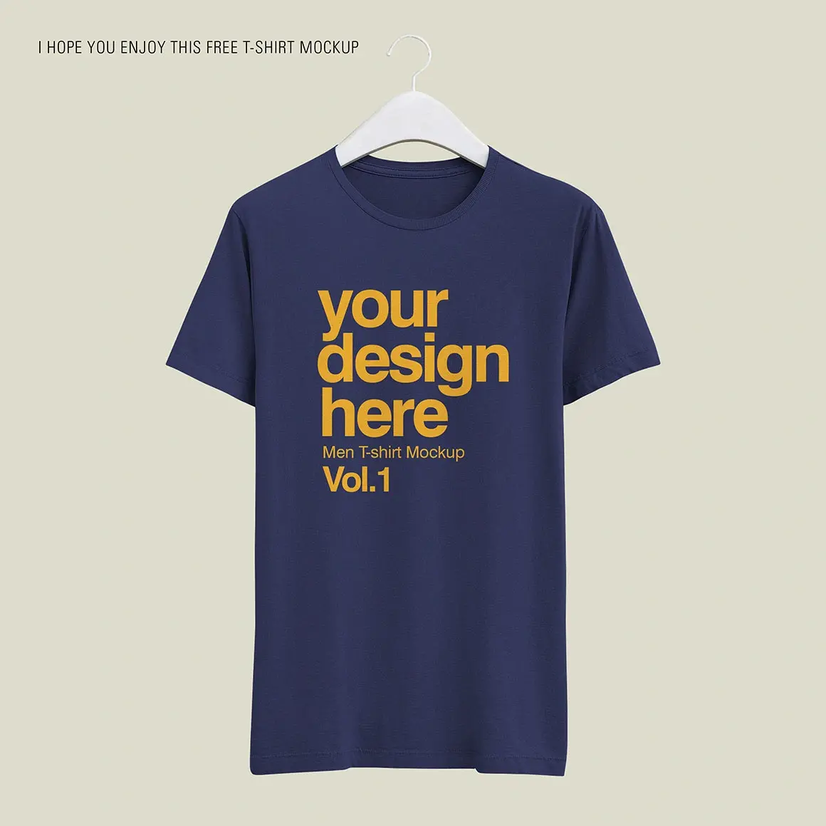 Mockup t shirt gratuit tshirt homme cintre