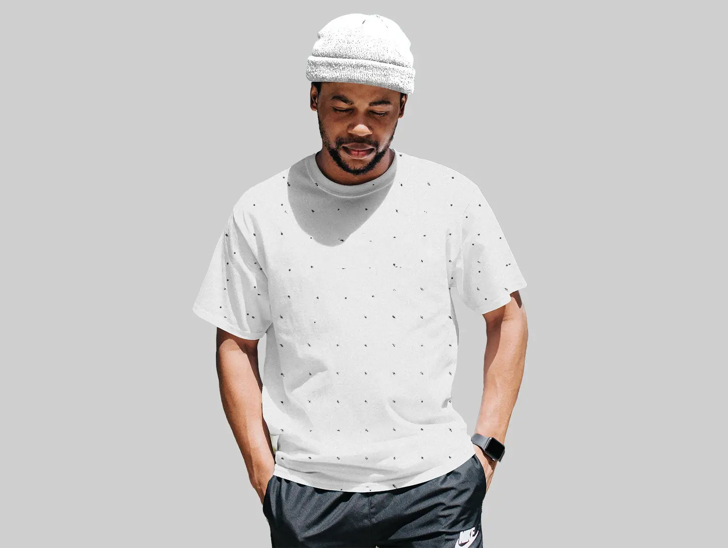 Mockup t shirt gratuit tshirt homme simple