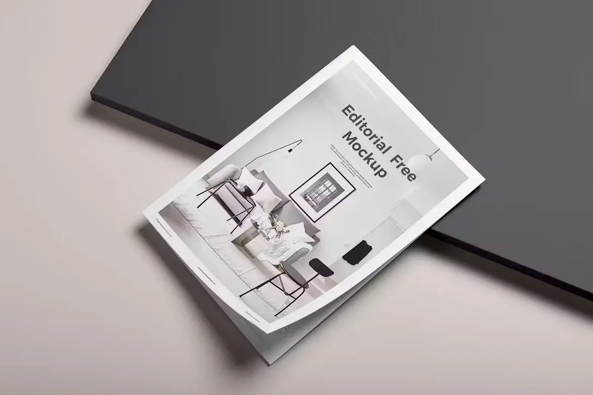 Mockup magazine gratuit editorial magazine