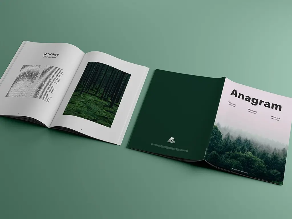 Mockup magazine gratuit premium magazine