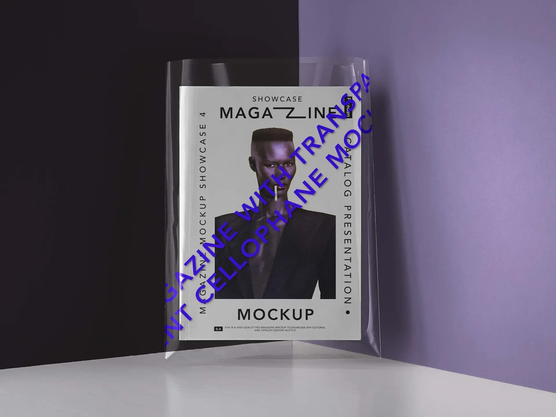 Blogduwebdesign mockup magazine gratuit transparent cover magazine