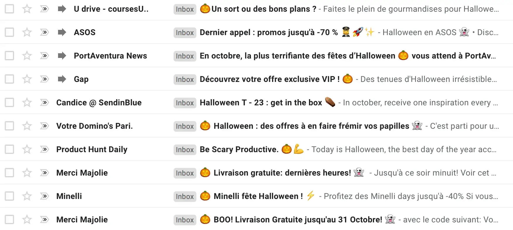 Blogduwebdesign newsletter halloween guide pratique objets email