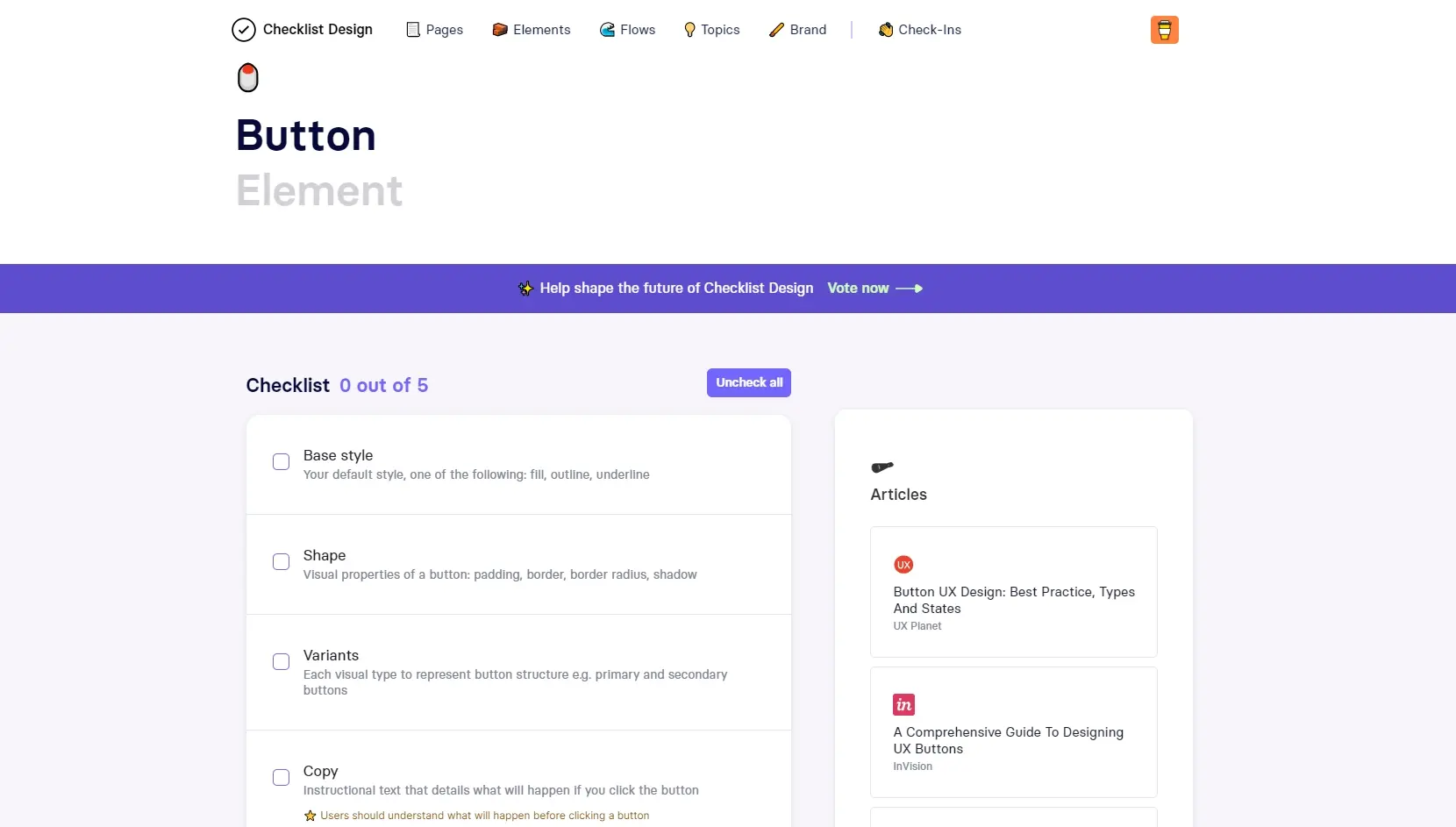 Blogduwebdesign outils checklist design guide meilleures pratiques conception web ui bouton