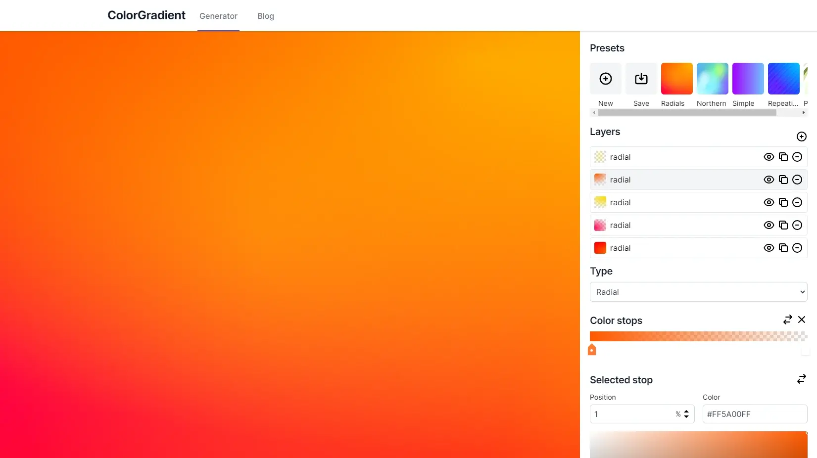 Blogduwebdesign outils design generateurs degrades couleurs en ligne color gradient