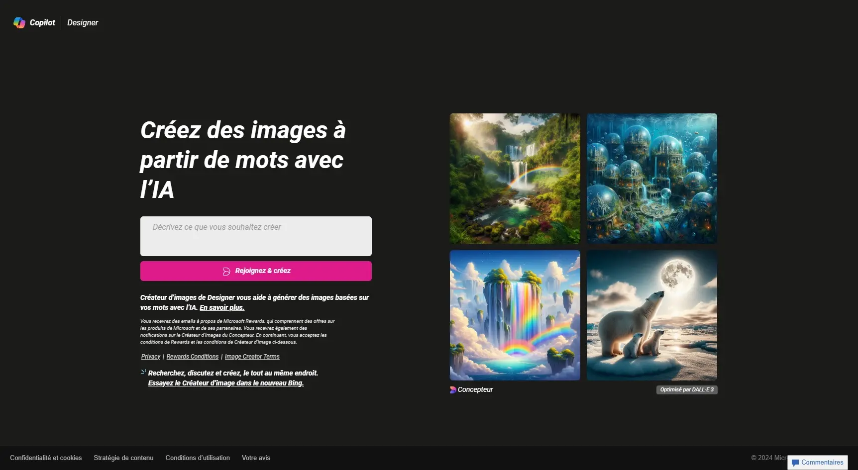 Blogduwebdesign outils design generateurs images ia bing microsoft designer