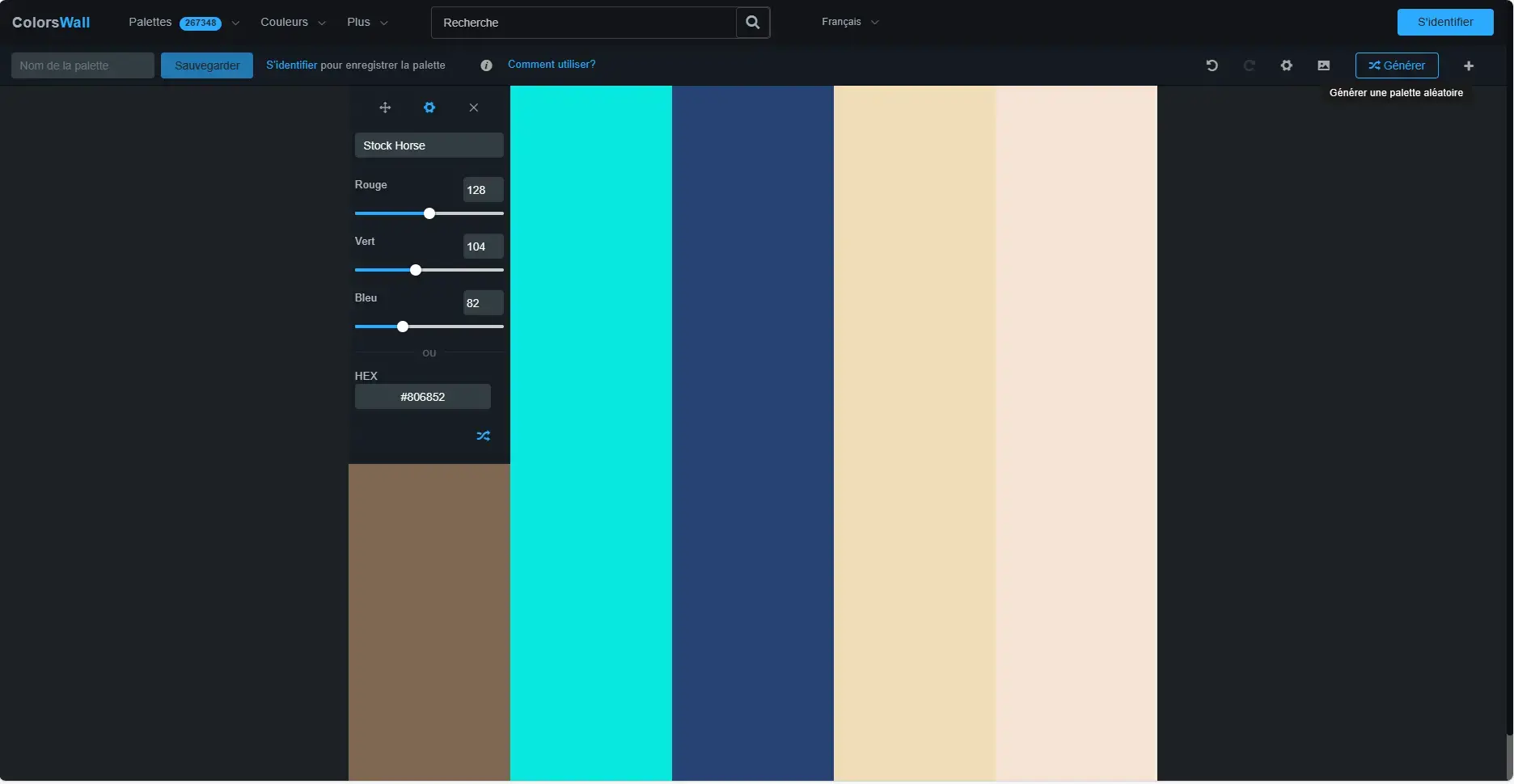 Blogduwebdesign outils design generateurs palettes couleurs en ligne colorswall