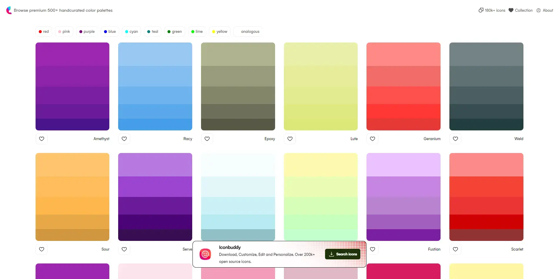 Blogduwebdesign outils design generateurs palettes couleurs en ligne culrs