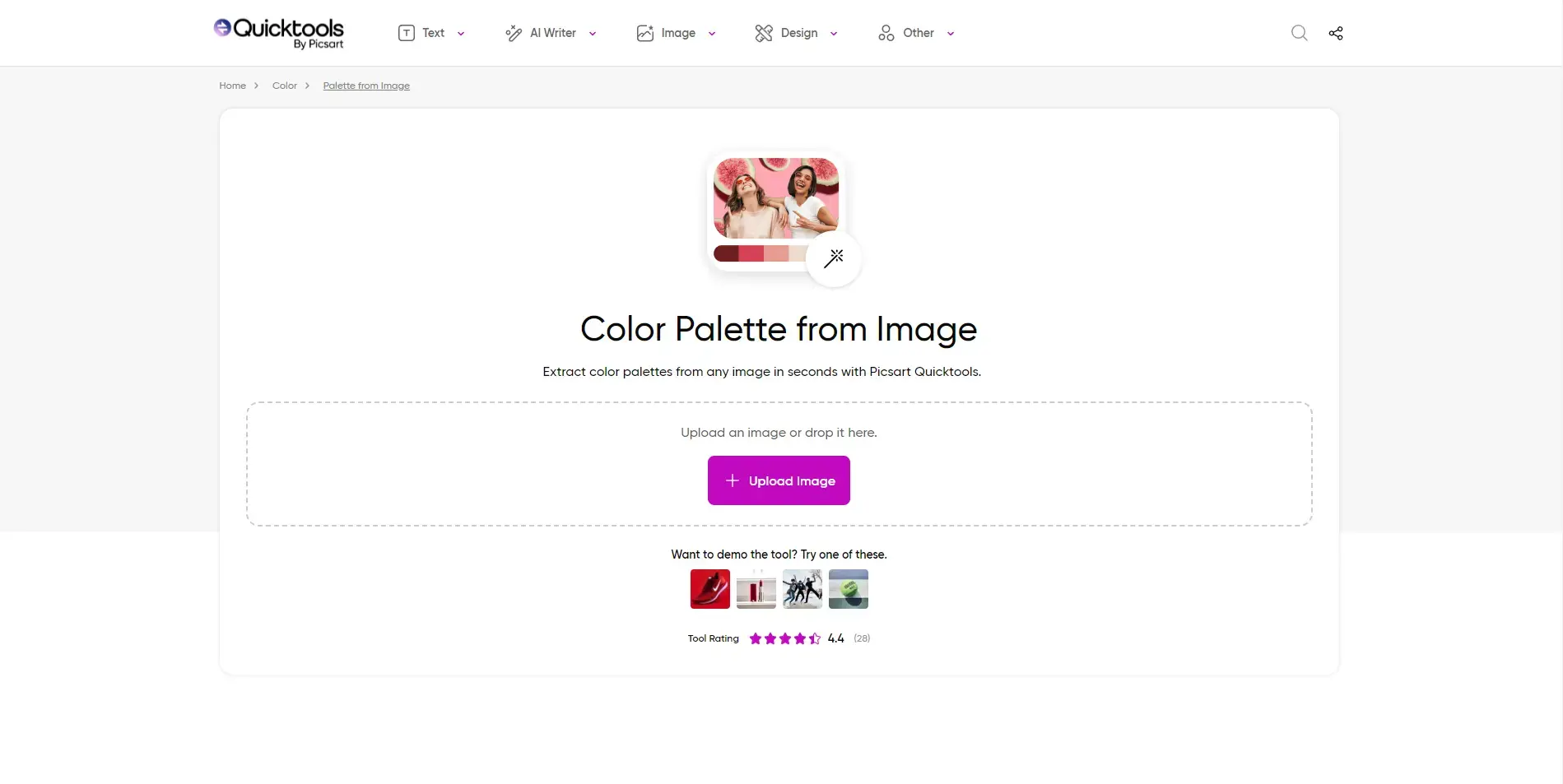 Blogduwebdesign outils design generateurs palettes couleurs en ligne quicktools