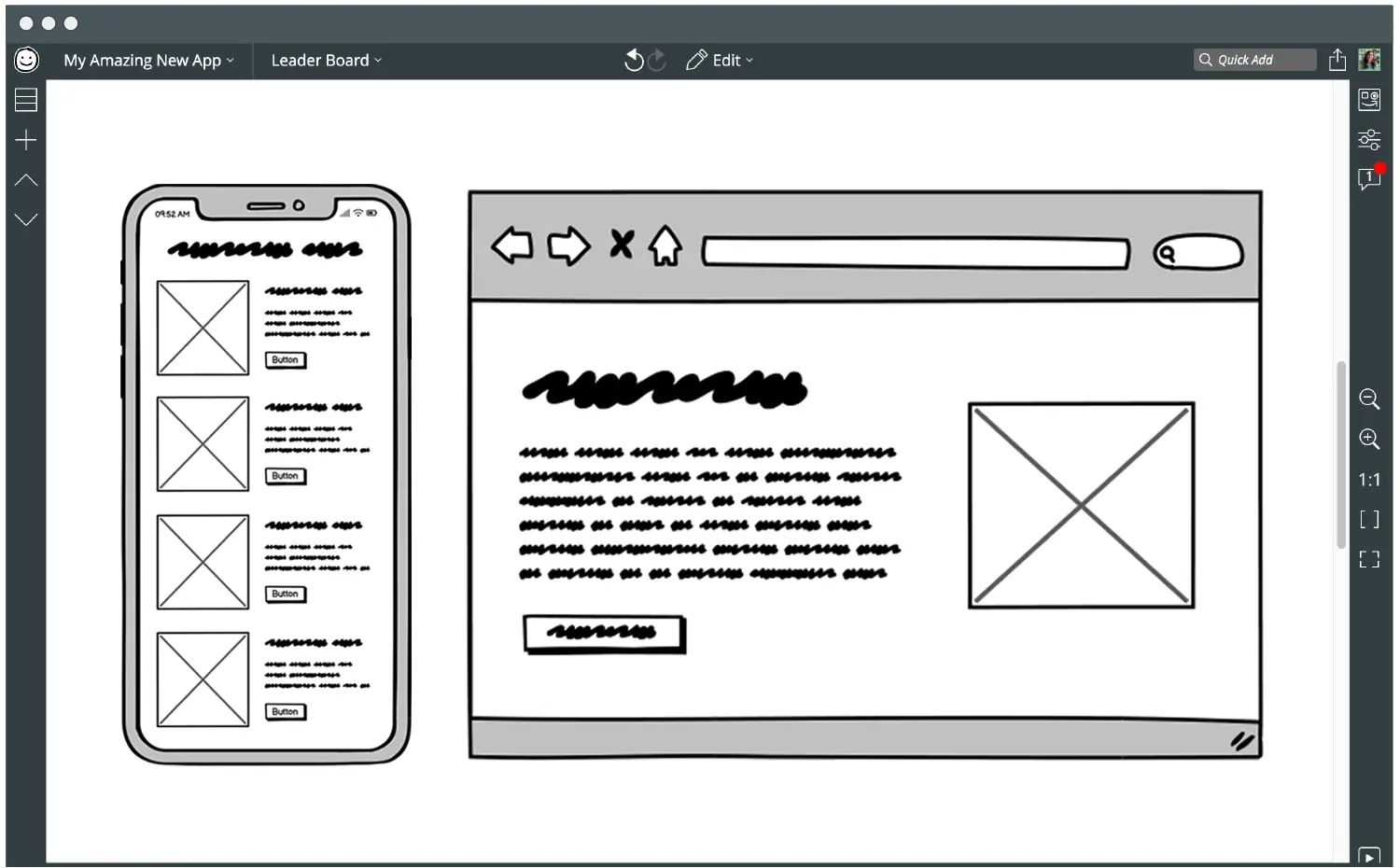 Blogduwebdesign outils design logiciels wireframe prototypes balsamiq 2