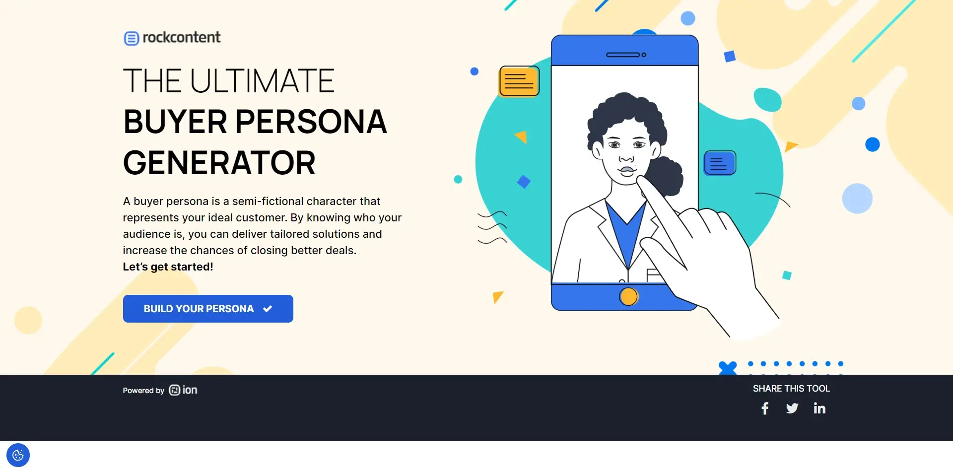 Outil créer un persona rockcontent
