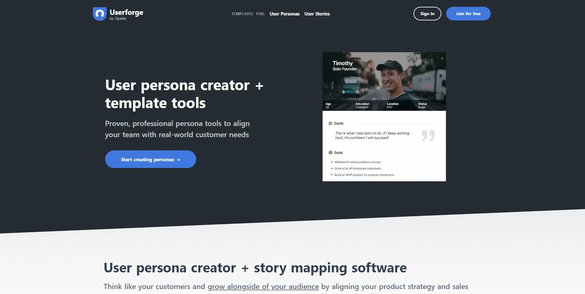 Blogduwebdesign outils marketing creation persona userforge