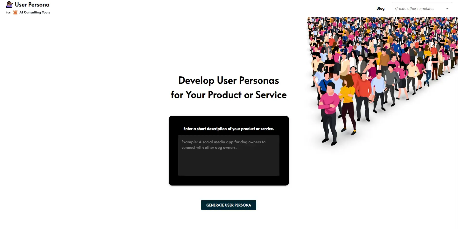 Outil créer un persona userpersona