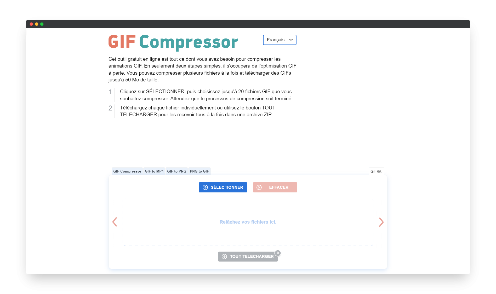 Blogduwebdesign outils optimisation images gifcompressor