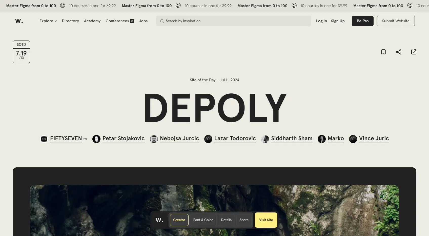 Blogduwebdesign outils productivite veille creative awwwards