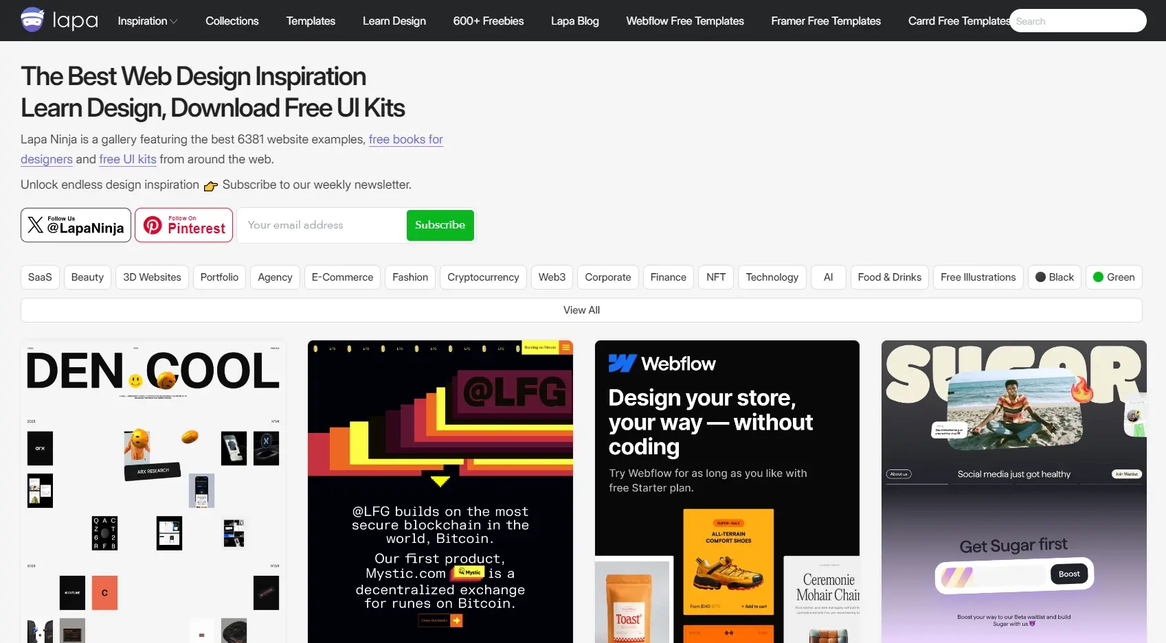 Blogduwebdesign outils productivite veille creative lapa ninja