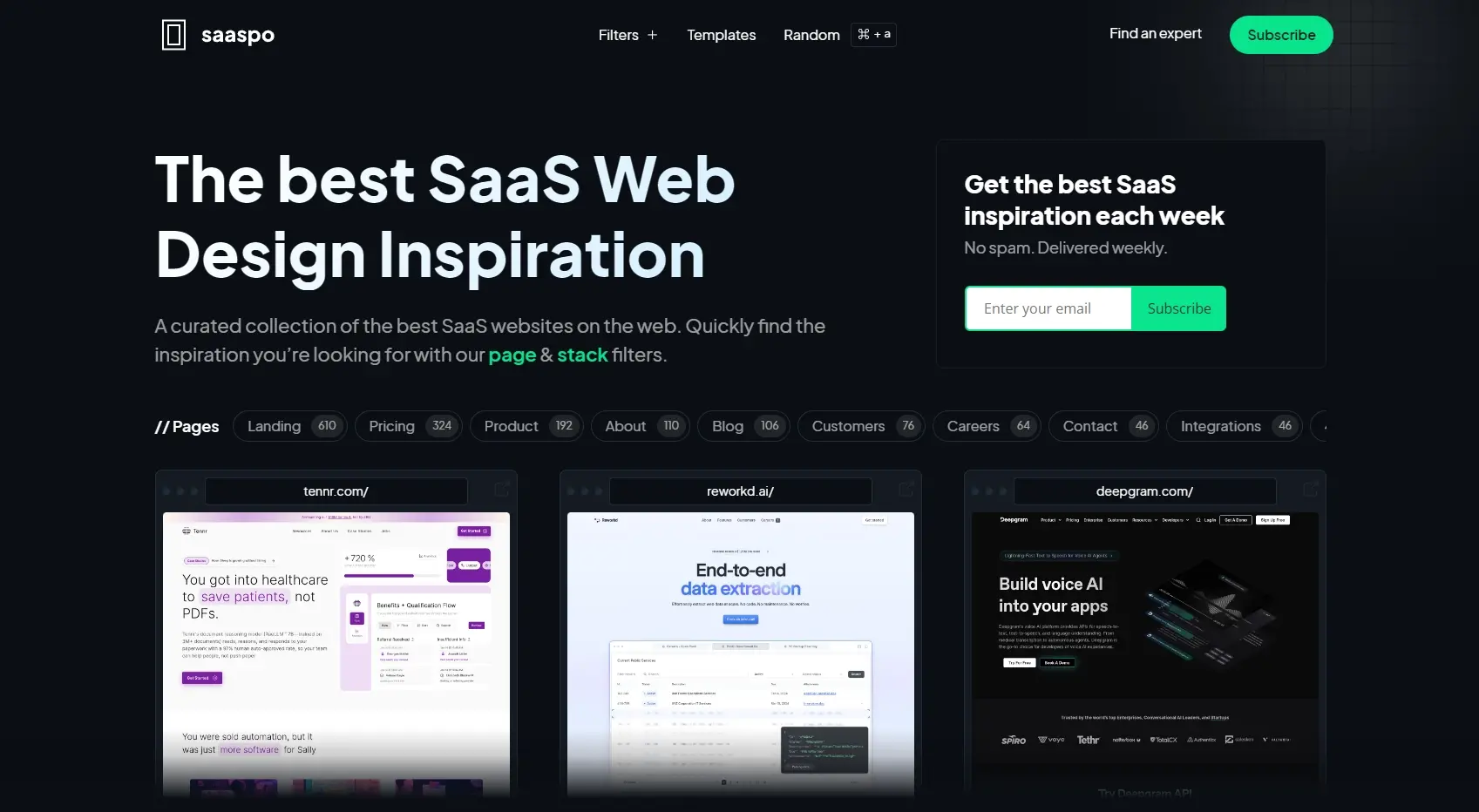 Blogduwebdesign outils productivite veille creative saaspo