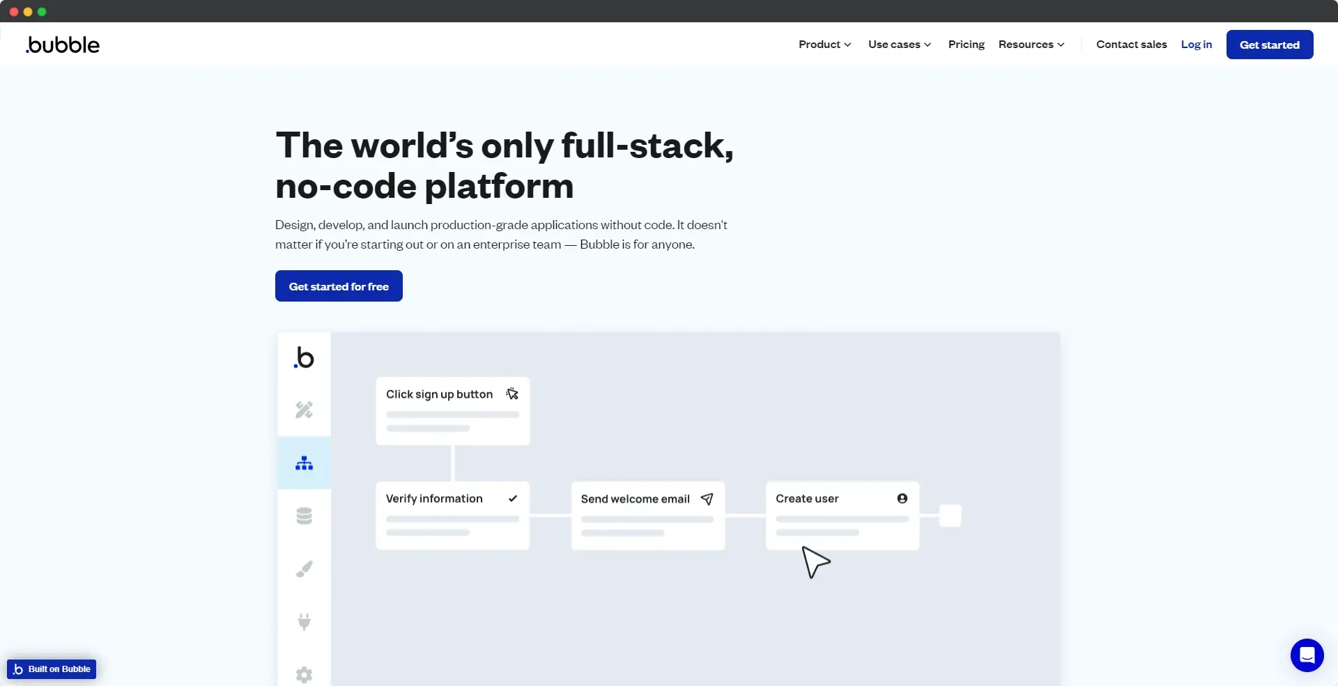 Blogduwebdesign outils tech no code creation site web bubble
