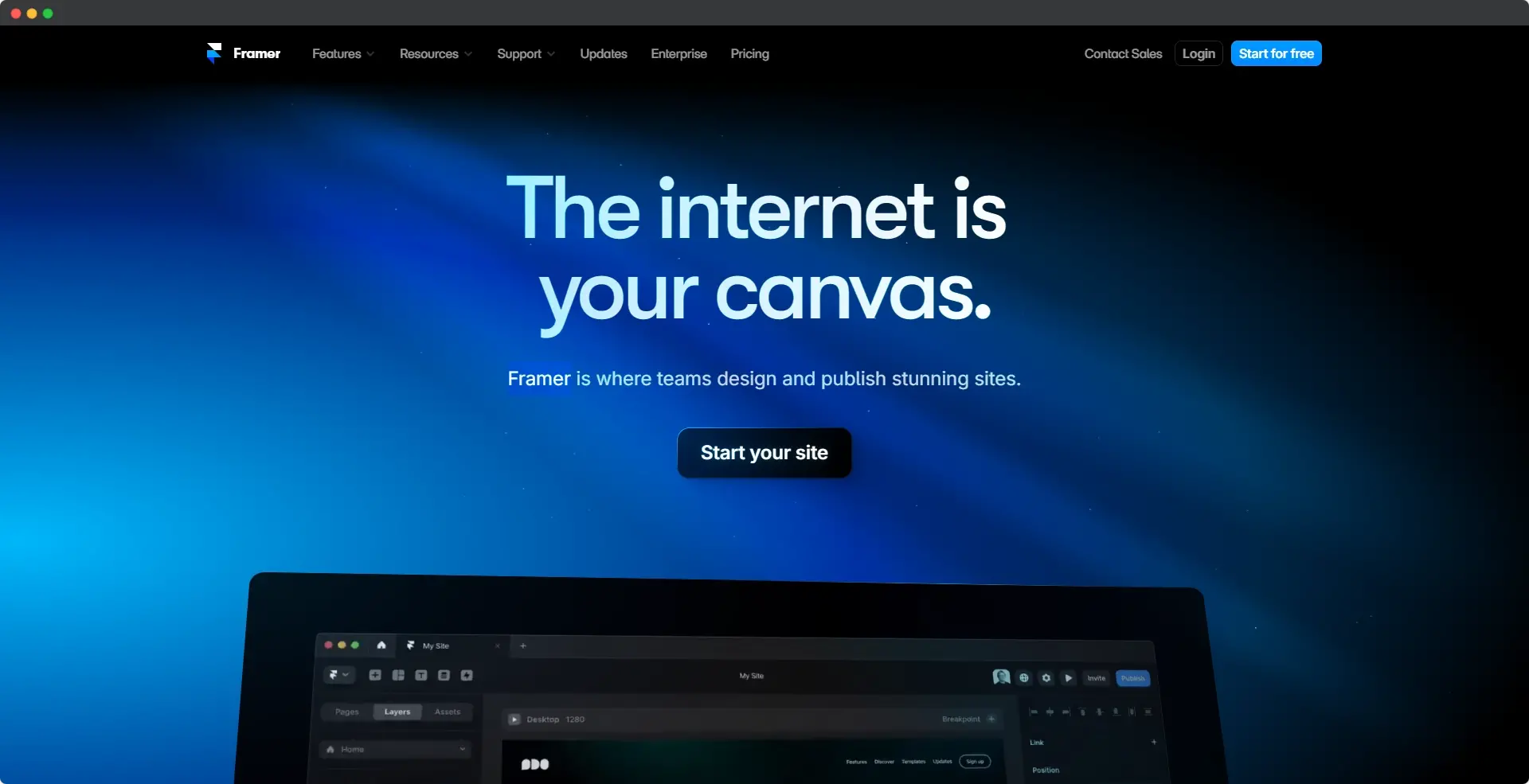 Blogduwebdesign outils tech no code creation site web framer