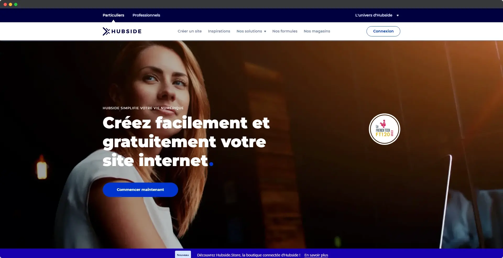 Blogduwebdesign outils tech no code creation site web hubside