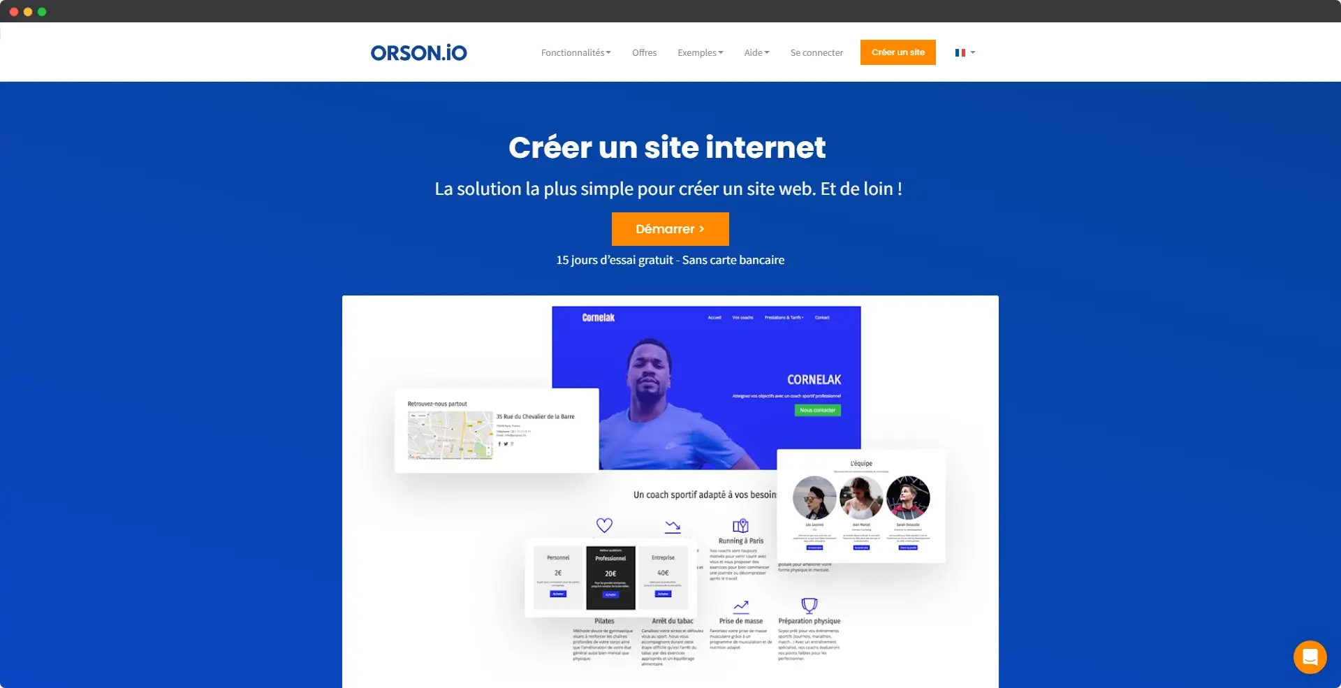 Blogduwebdesign outils tech no code creation site web orson