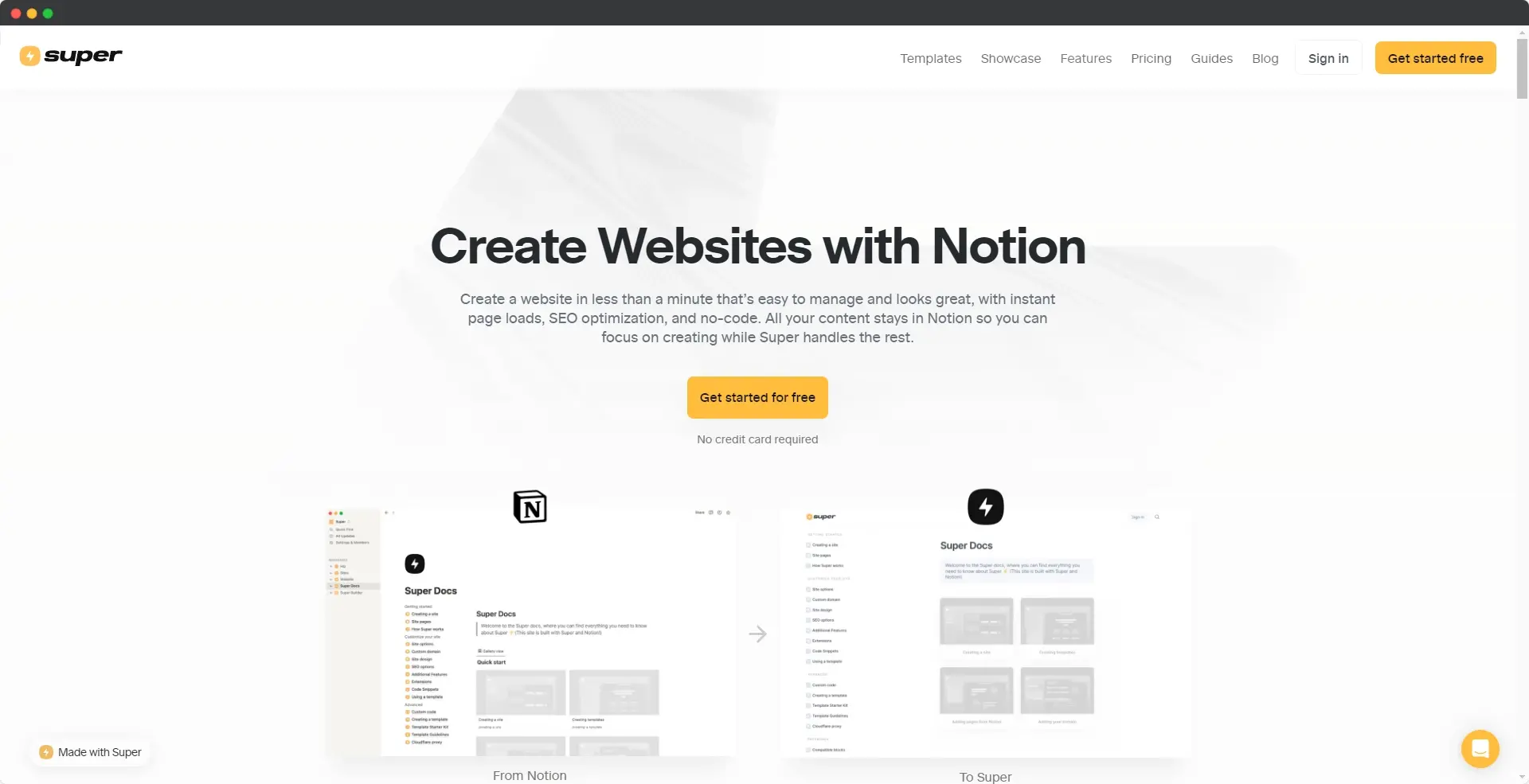 Blogduwebdesign outils tech no code creation site web super