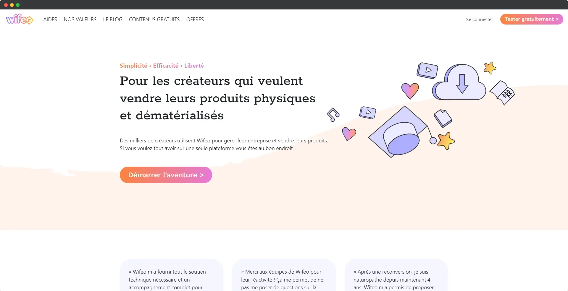 Blogduwebdesign outils tech no code creation site web wifeo