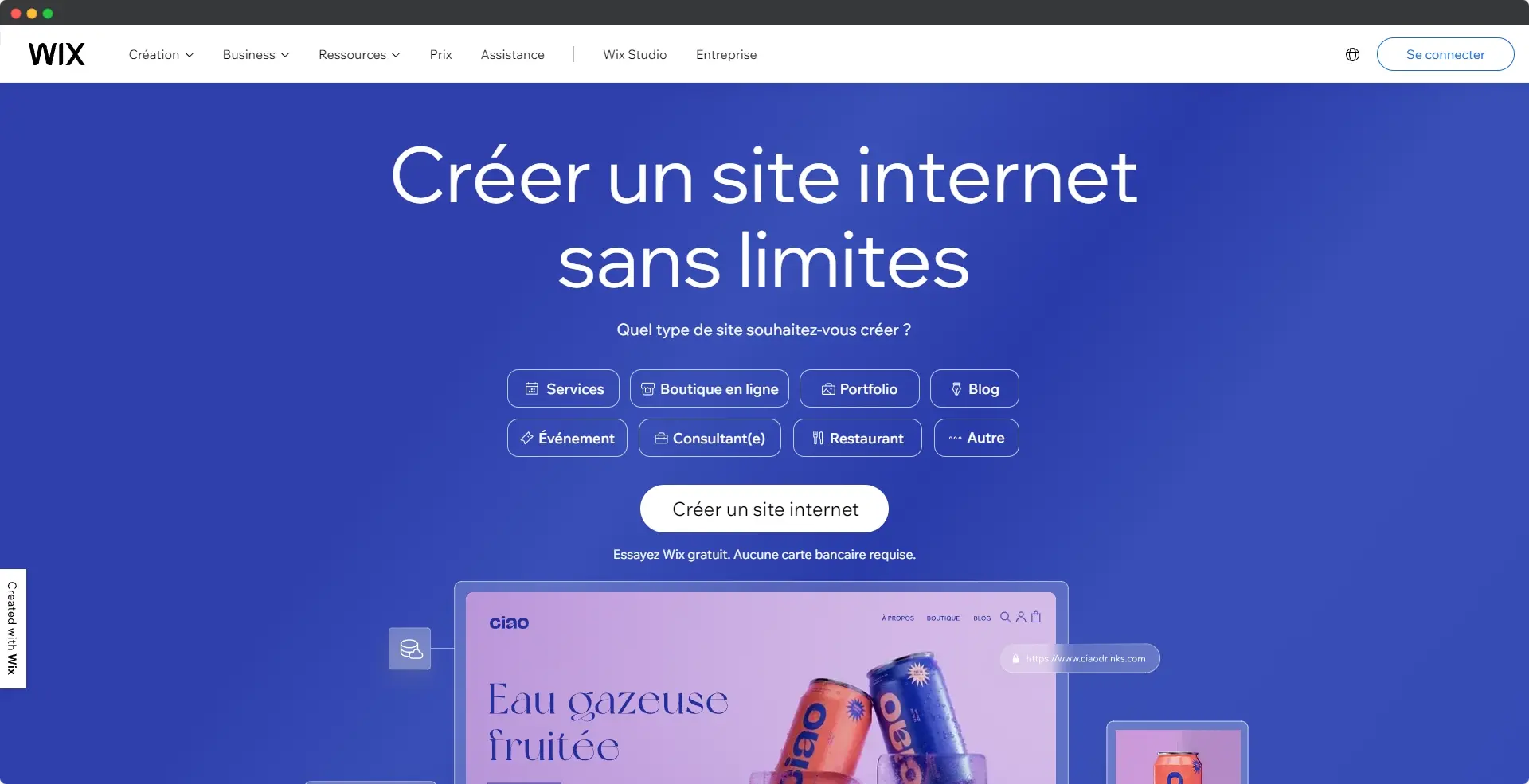 Blogduwebdesign outils tech no code creation site web wix