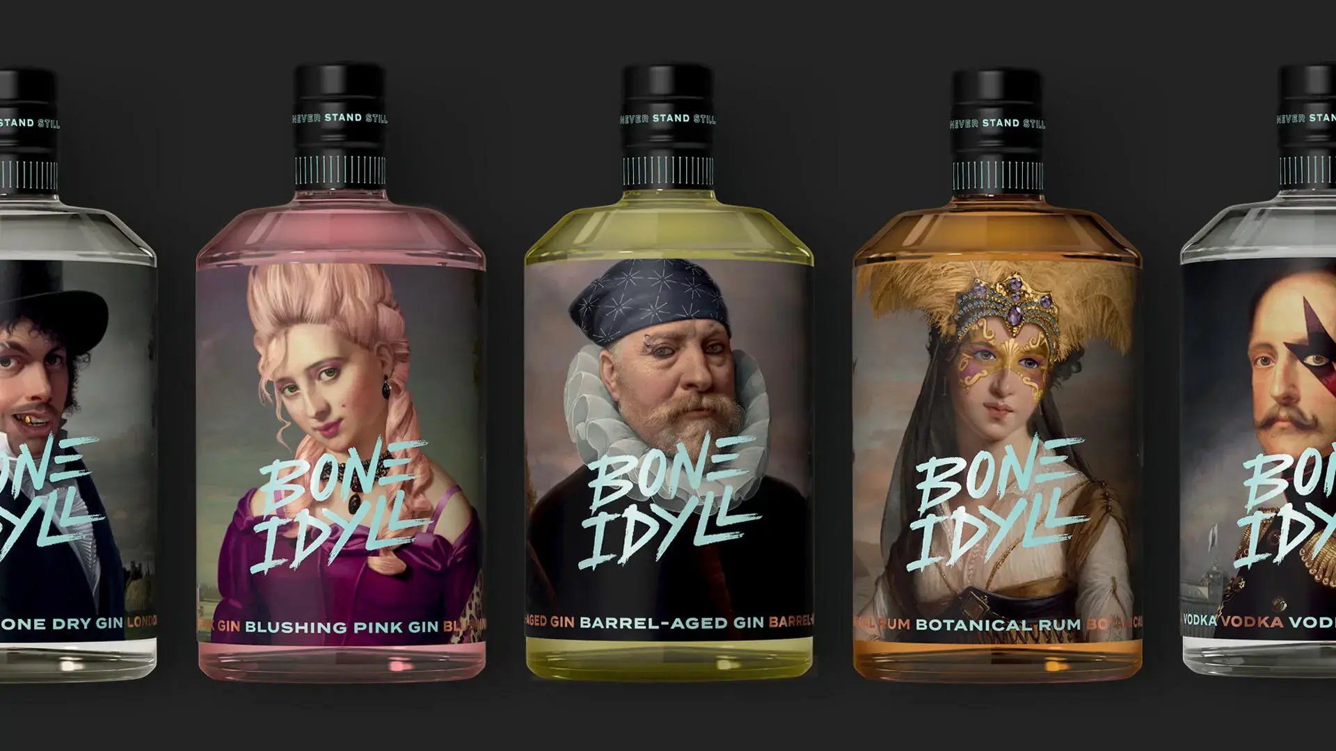 Blogduwebdesign packaging habillage bouteille original bone idyll