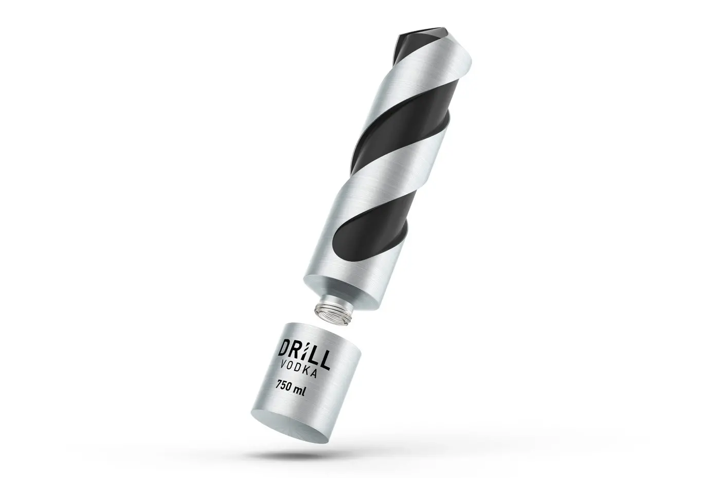 Blogduwebdesign packaging habillage bouteille original drill vodka 2