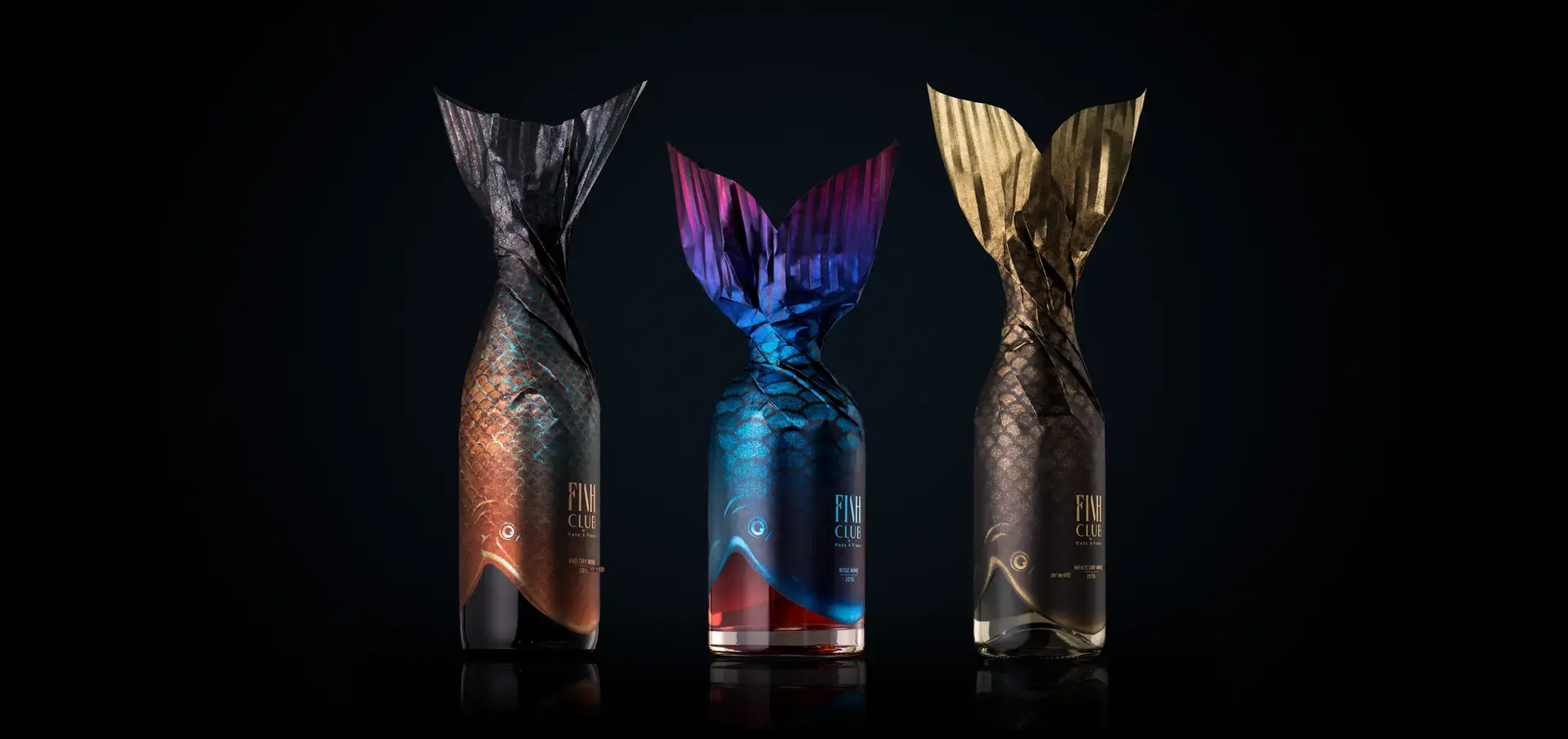Blogduwebdesign packaging habillage bouteille original fishclub