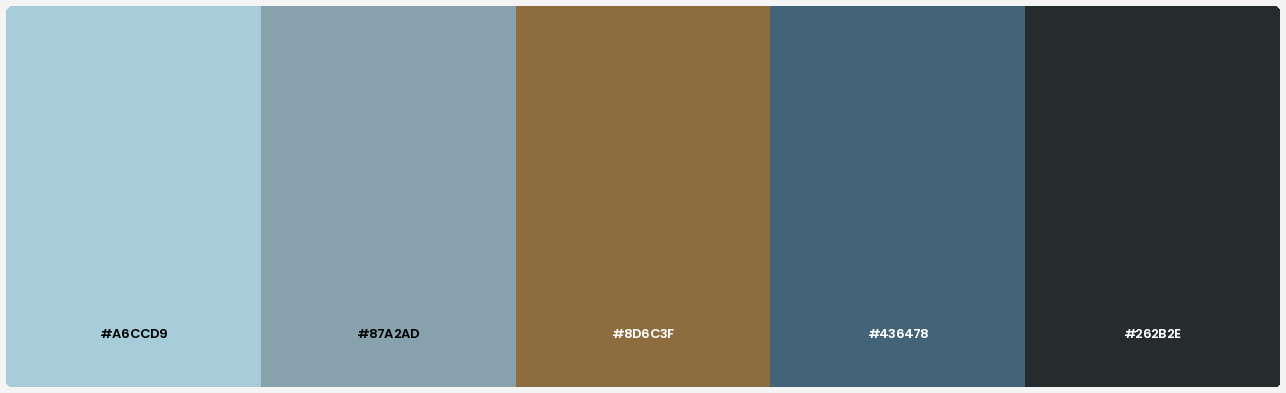 Blogduwebdesign palette couleurs automne brume d octobre