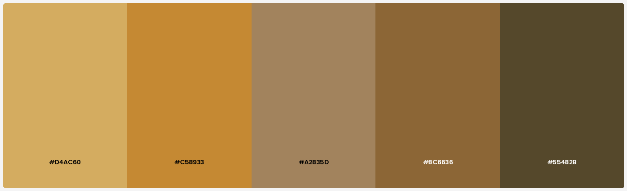 Blogduwebdesign palette couleurs automne feuillage moutarde