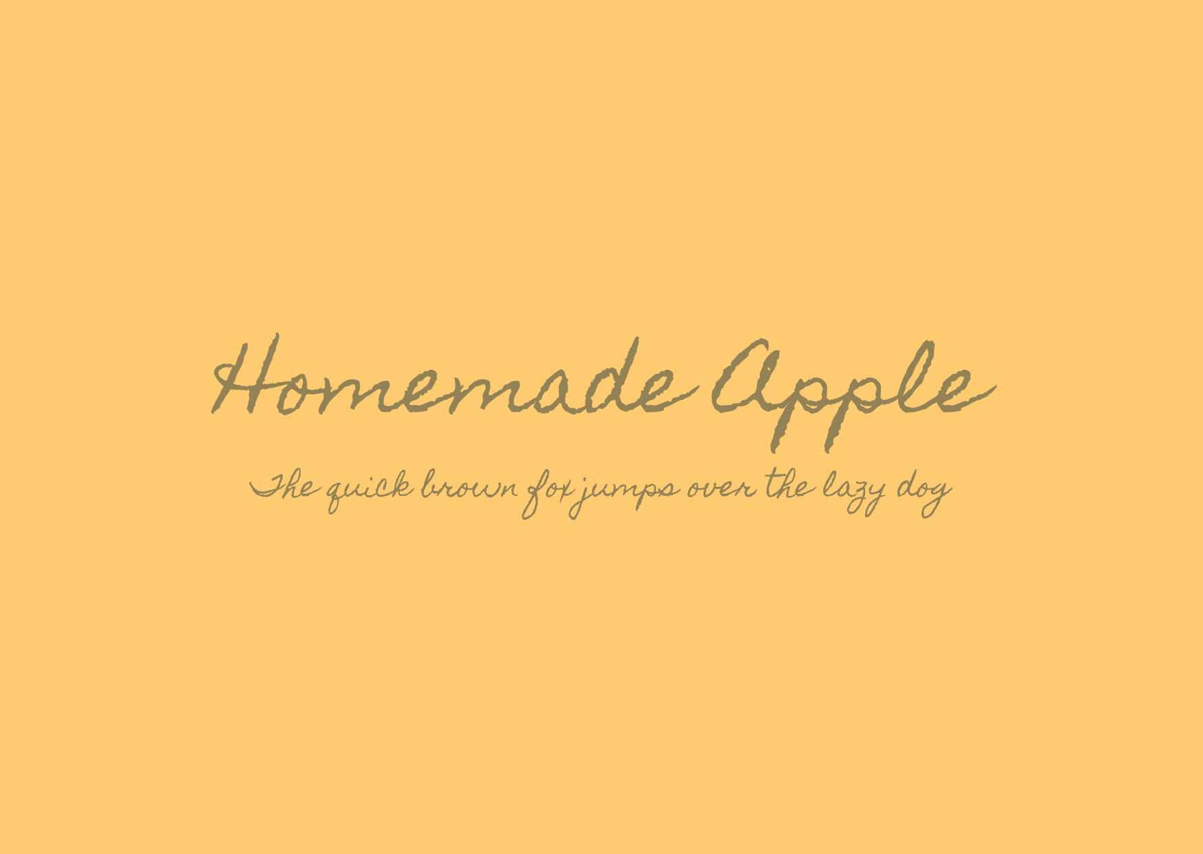Blogduwebdesign police manuscrite homemade apple