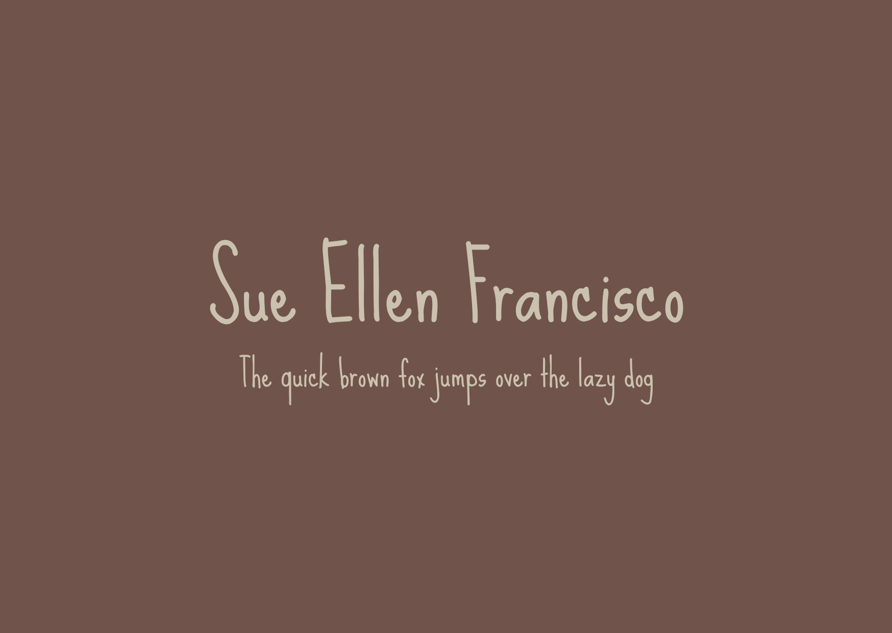 Blogduwebdesign police manuscrite sue ellen francisco