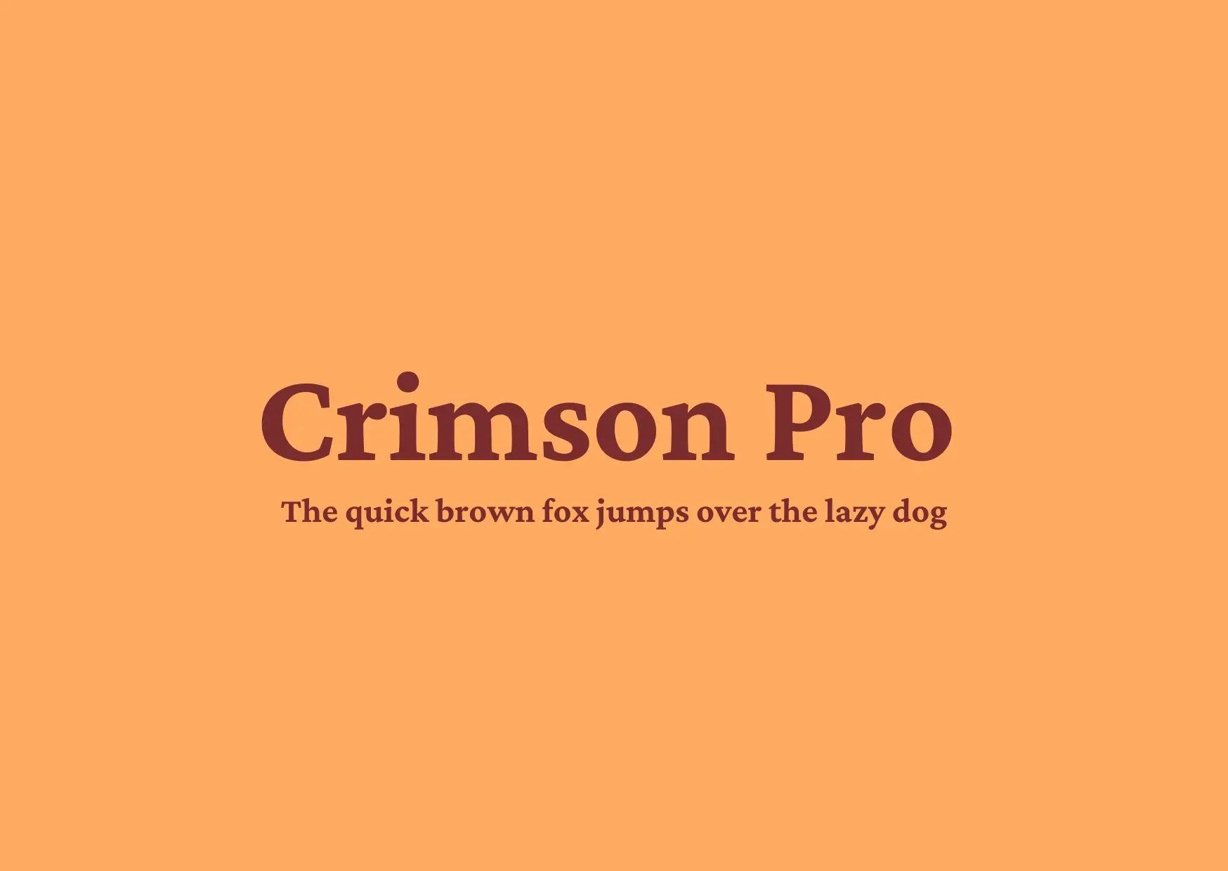 Blogduwebdesign police serif crimson pro