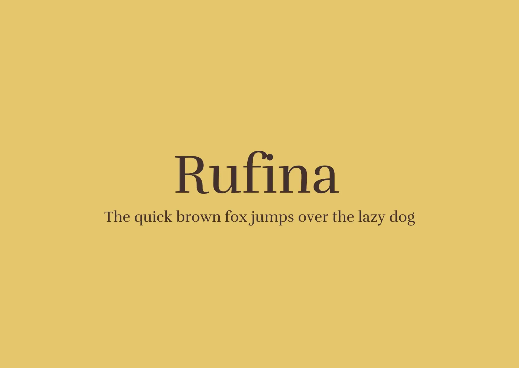 Blogduwebdesign police serif rufina