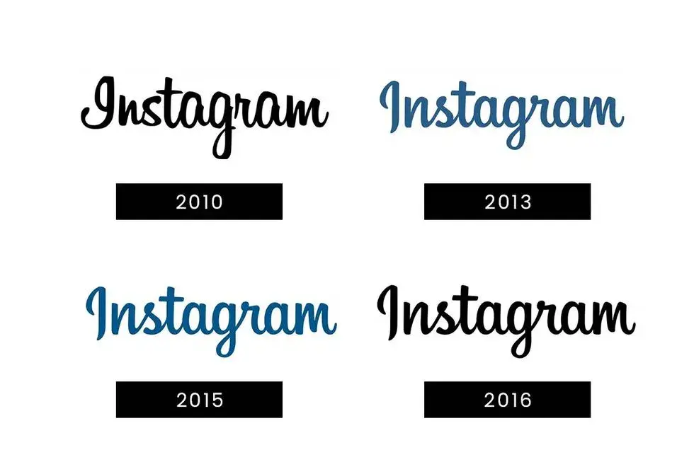 Polices caracteres instagram - logo old