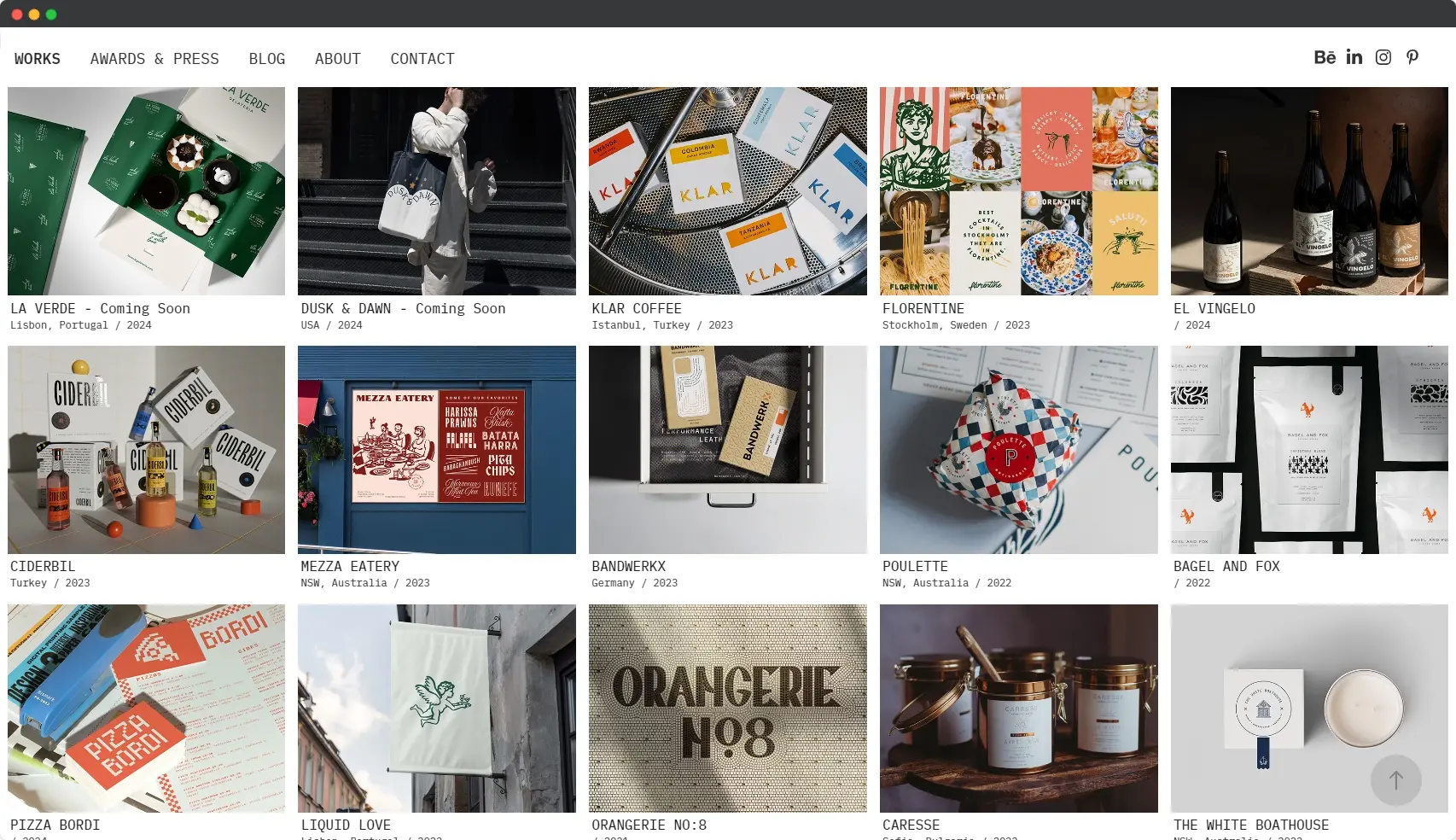 Blogduwebdesign portfolios meilleurs creatifs world brand design ceren burcu turkan