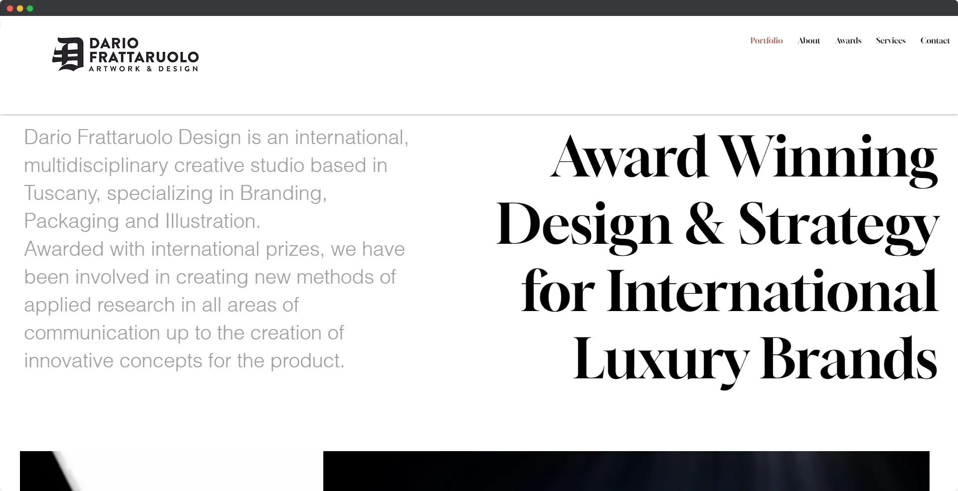 Blogduwebdesign portfolios meilleurs creatifs world brand design dario