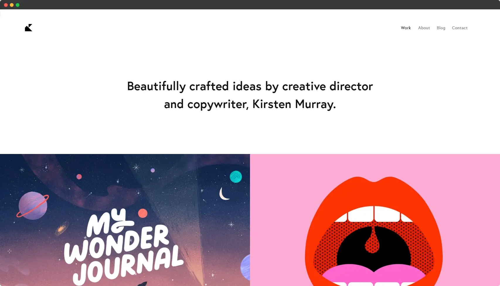 Blogduwebdesign portfolios meilleurs creatifs world brand design kristen murray