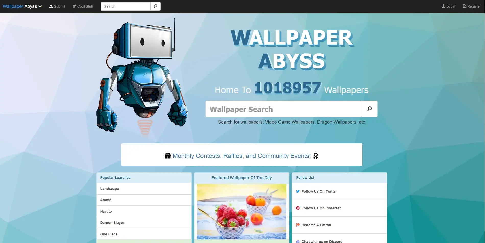 Blogduwebdesign ressources fonds ecran ordinateur pc telecharger wallpaper abyss